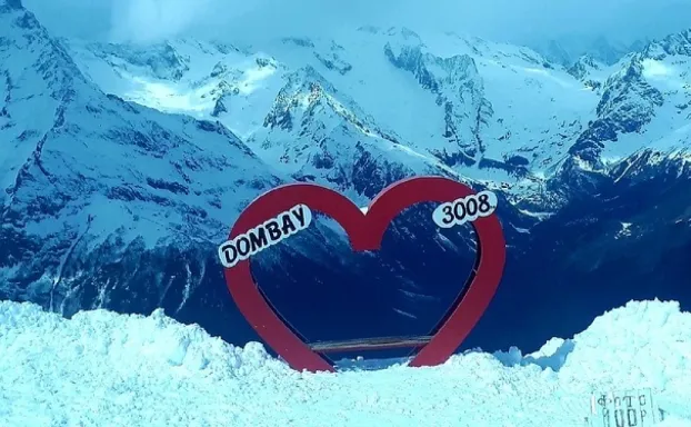 Новый год на Кавказе Домбай